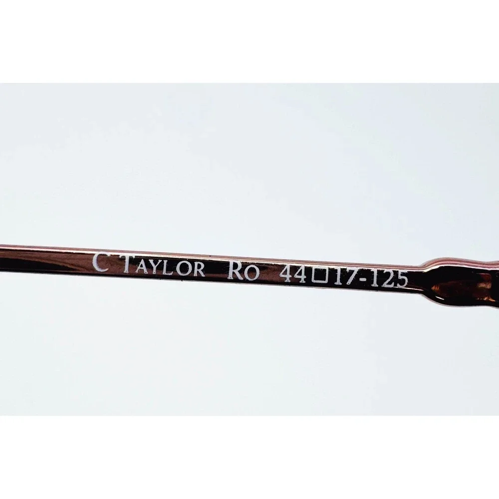 Candie's Eyeglass Frames Girls Rose Gold Oval Metal C TAYLOR RO 44-17-125